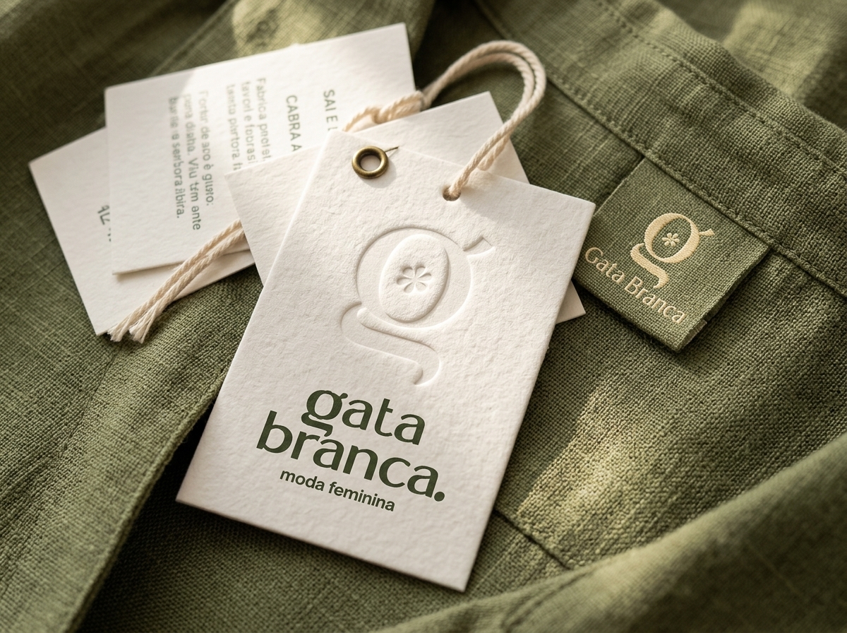 Identidade Gata Branca | Manual de marca para moda feminina · peça 2